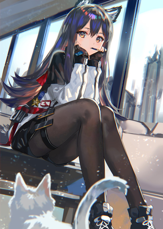 texas-arknights-drawn-by-ran-ou-tamago-no-kimi-228cbd7a4cedef2833ce4e02bf7bc587