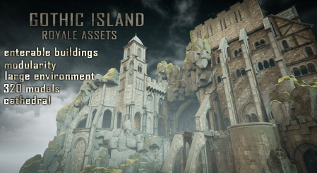 Unreal Engine Marketplace - Gothic Island (4.17 - 4.27, 5.0)