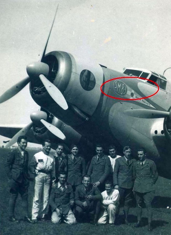 Savoia marchetti SM.83 (Gorizia 1940)