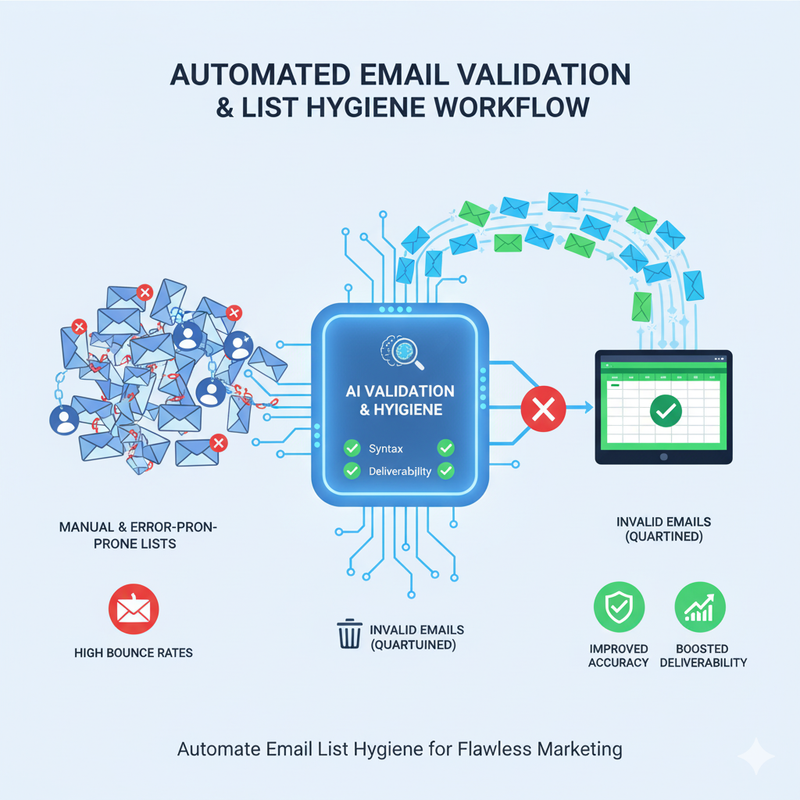 Automated Email Validation & List Hygiene Workflow