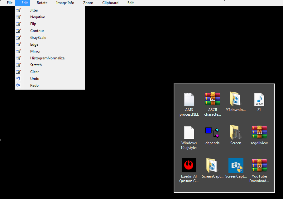 ScreenCapture & Edit Example Screener