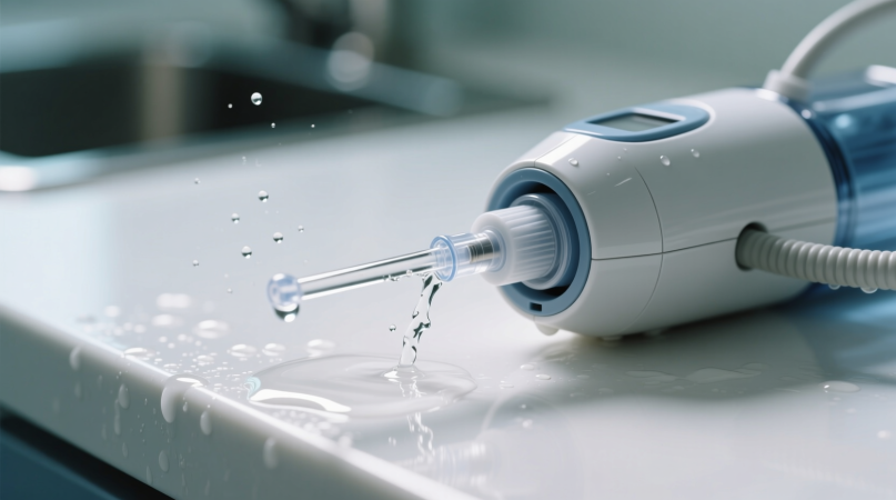 Устранение слабой подачи воды в ирригаторе