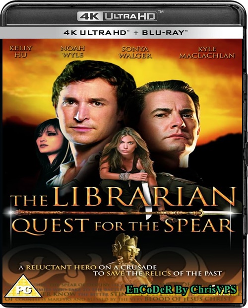 Bibliotekarz: Tajemnica włóczni / The Librarian: Quest for the Spear (2004) MULTI.HDR.2160p.BDRemux.DTS.HD.MA.AC3-ChrisVPS / LEKTOR i NAPISY