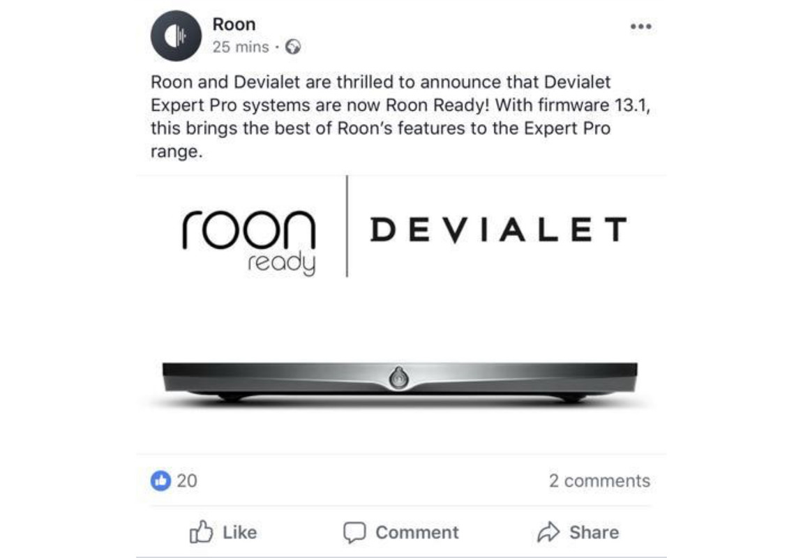 devialet phantom roon ready