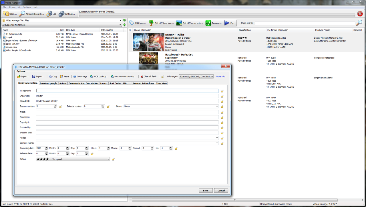 3delite Video Manager v1.2.124.154