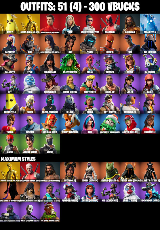 skins comp