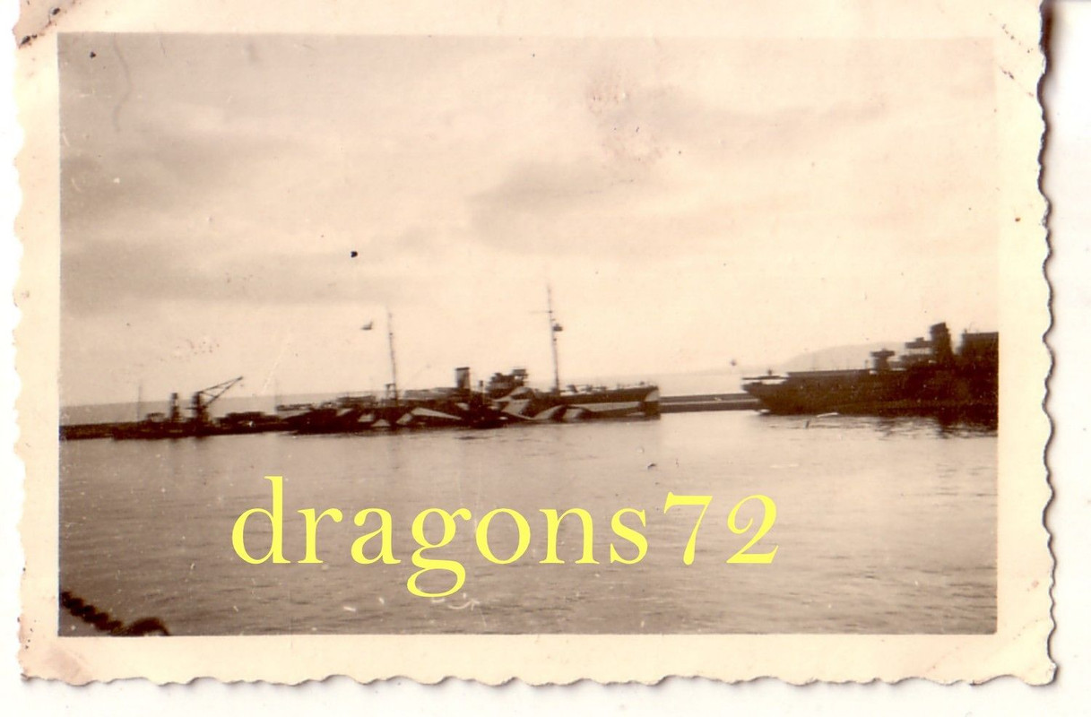 Foto Nordfront Dänemark Aarhus Hafen Marine,Krie