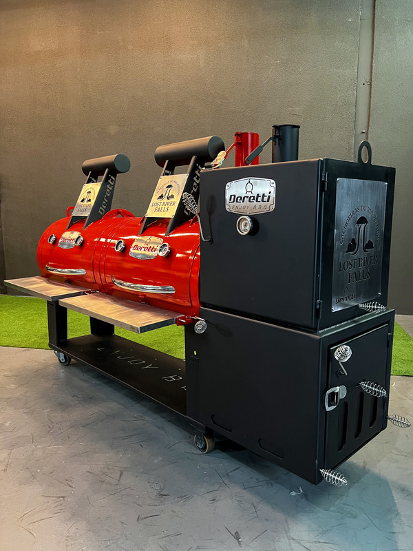 Pit Smoker 24 Cavalete imagem 2