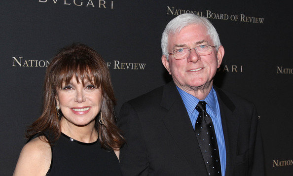    Marlo Thomas con gentile, Marito Phil Donahue 