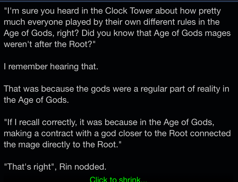 Why mages didn’t need the root in the age of gods