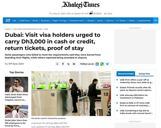 Visit visa holders urged