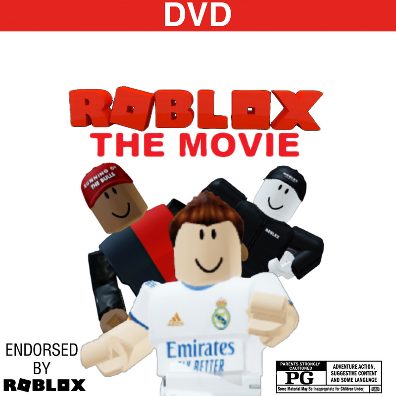 Roblox: The Movie (2022) - Official DVD Cover