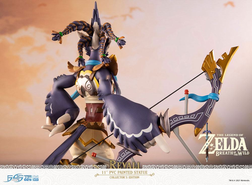The Legend Of Zelda Breath Wild Estatuilla Revali Collector's Edition 27cm - Imagen 9 de 12