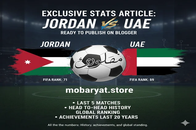 الأردن والإمارات مواجهة من العيار الثقيل في افتتاح مشوارهم بكأس العرب 2025