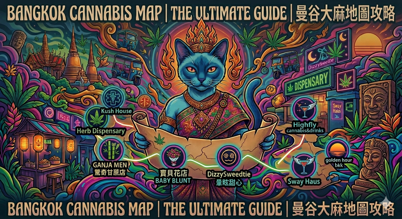 曼谷大麻地圖攻略 Banner