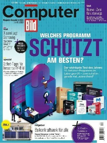Cover: Computer Bild Magazin No 06 vom 10  März 2023