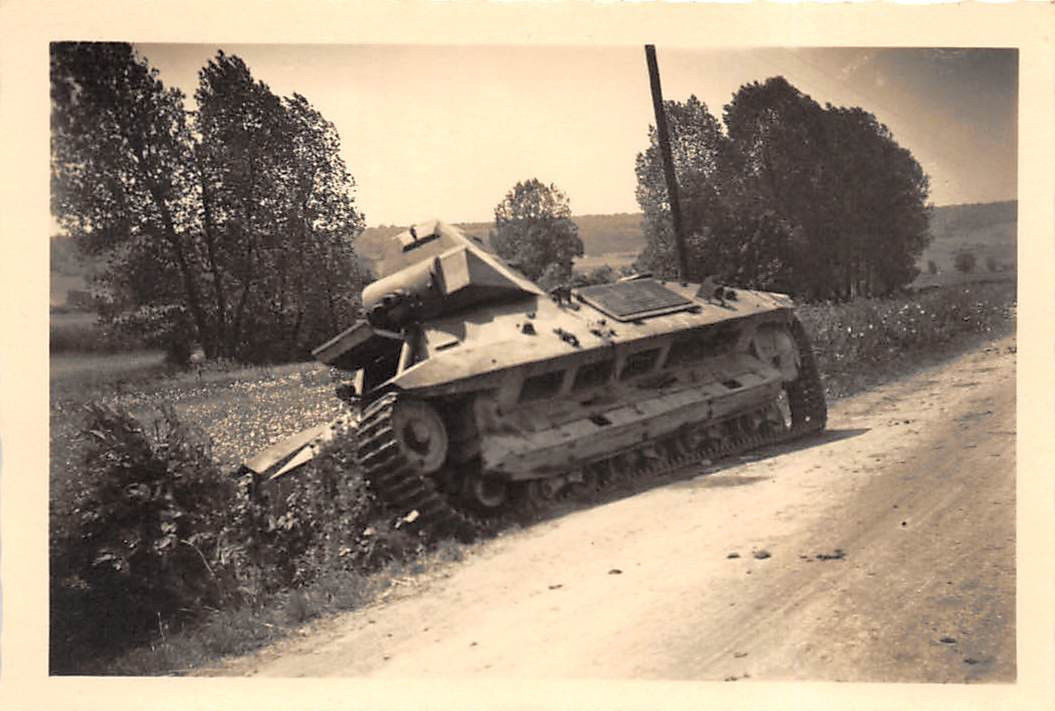 Französischer Panzer Char FCM 36 bei Nancy Frank