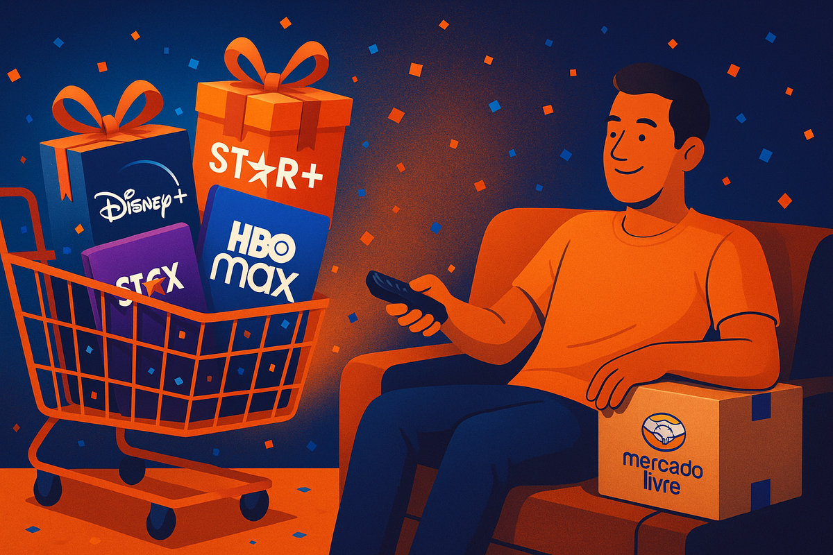 Mercado Livre Virando o Rei do Combo: Assinatura com 4 Streamings por R$ 39,90, Porque Comprar e Binge-Watchar Devem Ser o Mesmo Pacote
