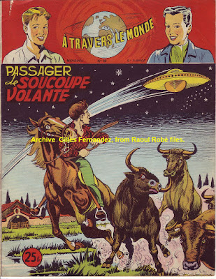 Capa original da revista em quadrinhos francesa (1955 / 1960)