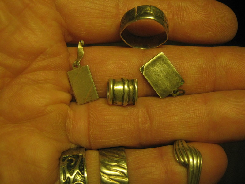 Hopeakorut ennen kiiloitusta 005