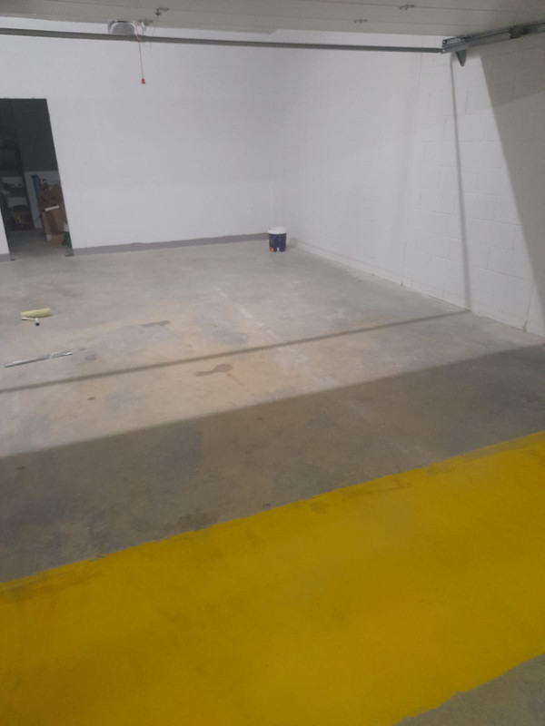 Pintura de Piso em Epoxy (antes)