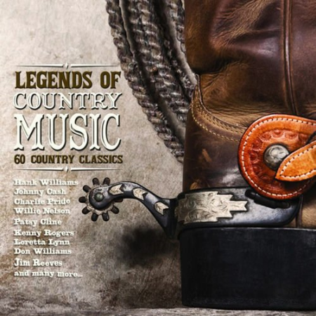 VA - Legends of Country Music (2010)