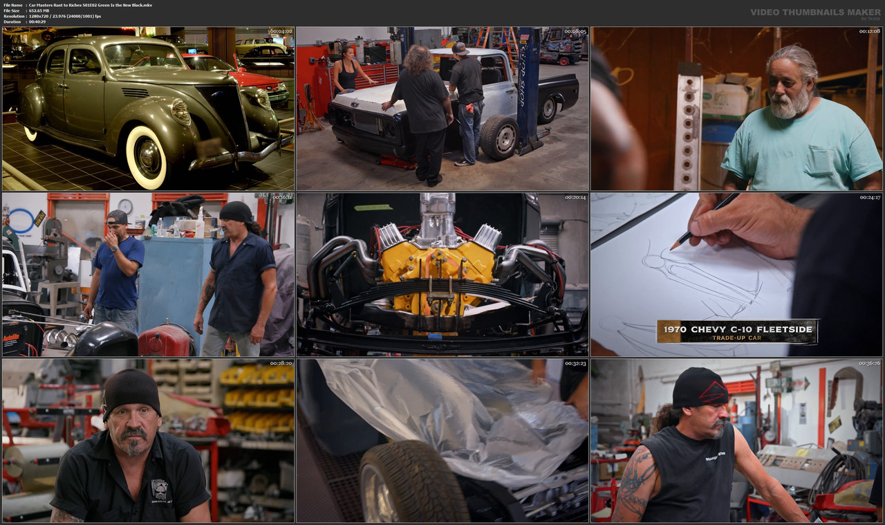 Car Masters Rust to Riches S01E02 Green Is the New Black.mkv