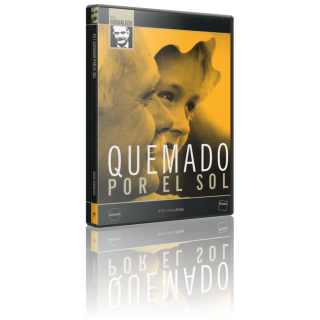 Portada - Quemado por el Sol [DVD9 Full][Pal][Cast/Ru][Sub:Cast][Drama][1994]