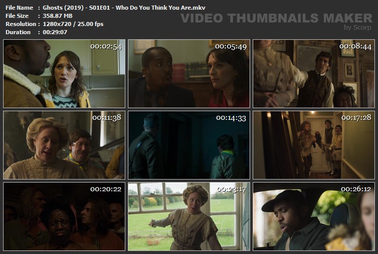 Ghosts (2019) - S01E01 - Who Do You Think You Are.mkv