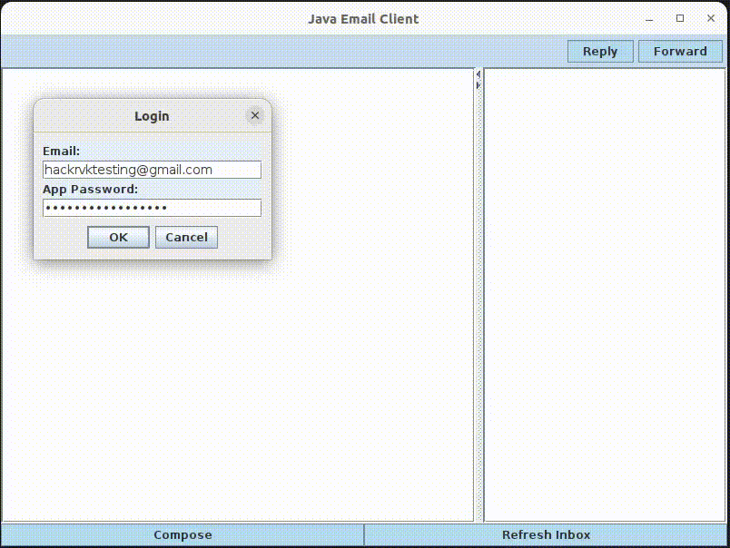 Build your own Java email client application