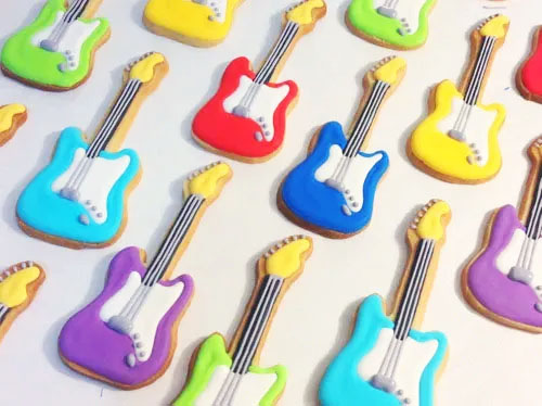 molde de guitarras,cortadores metálicos para pastillaje