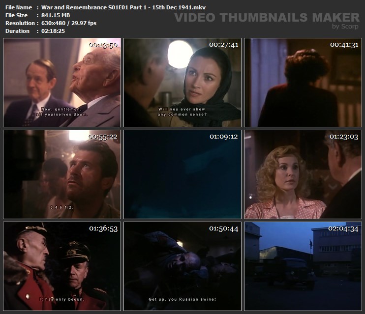 War and Remembrance S01E01 Part 1 - 15th Dec 1941.mkv