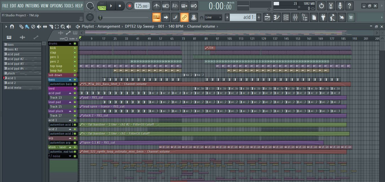 Trance Tutorial in Fl Studio and Synth 1 + free DOWNLOAD