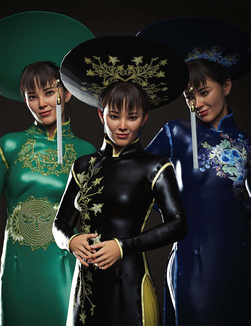 d Force Clara Vietnamese Princess Outfit