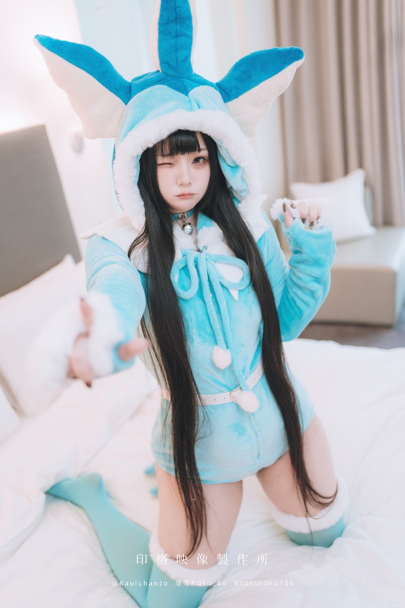 落落Raku 水伊布 Cosplay 写真图集 56P插图7
