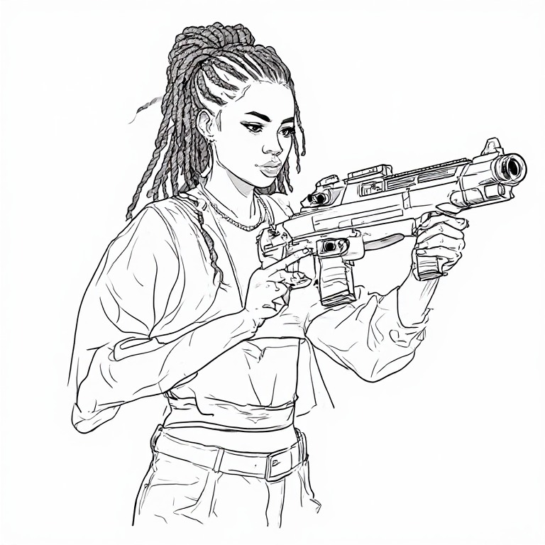 GTA-s-ebony-girl-holding-SVG-g