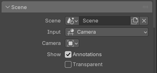 change the input from camera to sequencer