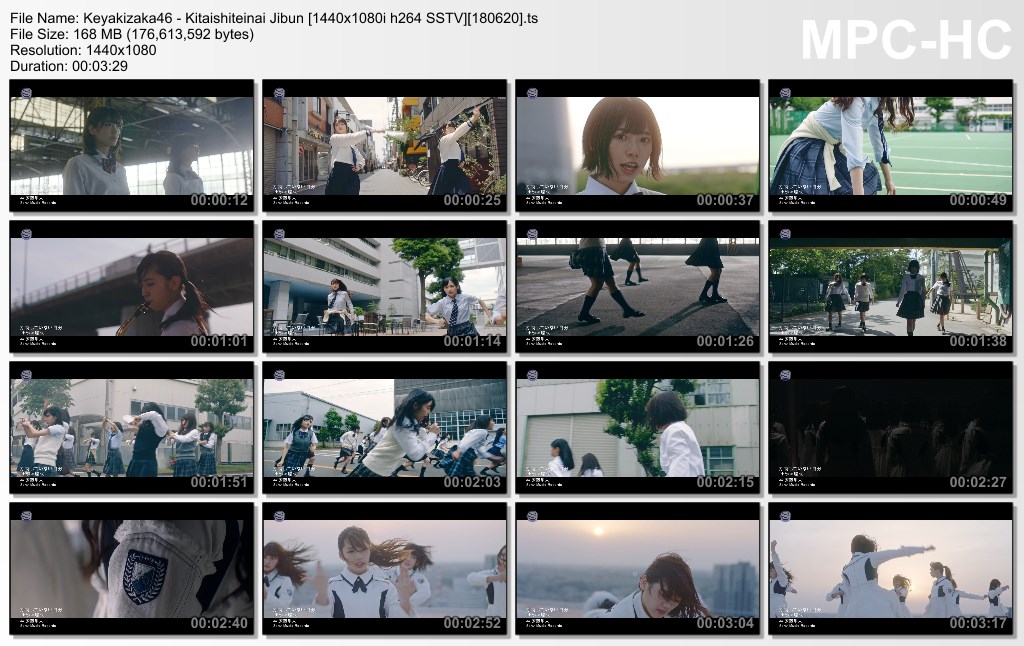 Keyakizaka46 - Kitaishiteinai Jibun [1440x1080i h264 SSTV][18062