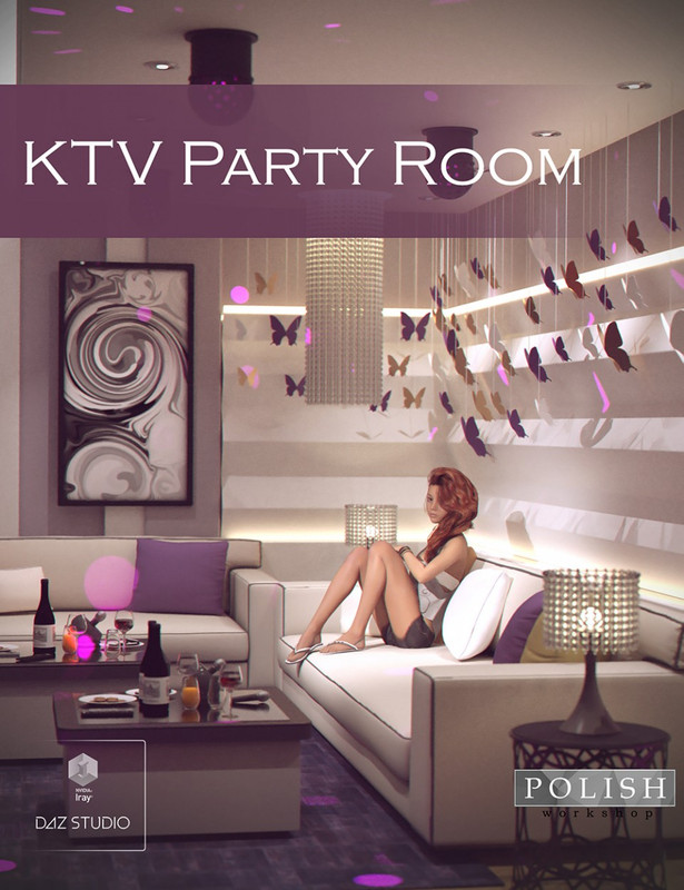 00 main ktv party room daz3d