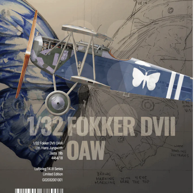 1/32 - Fokker D.VII OAW 3D printed kit by Gothaforce - released