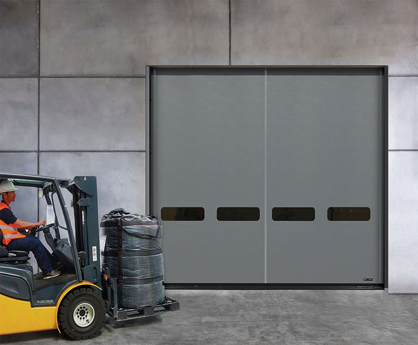 Porte rapide autorun en situation 1