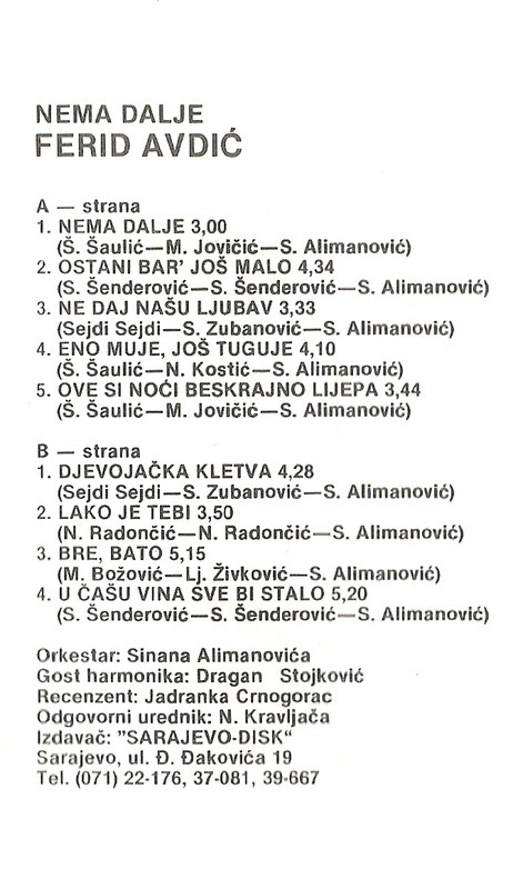 Ferid Avdic 1987 kz