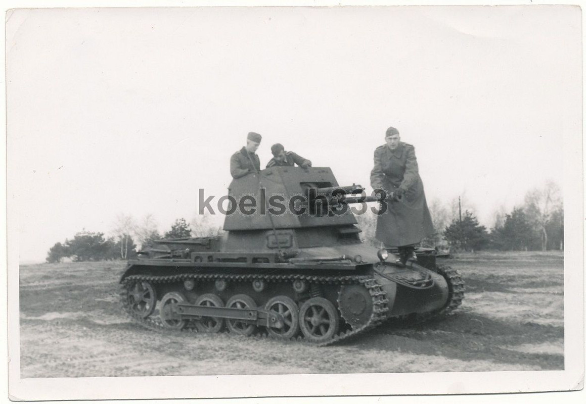 Foto Panzerjäger I Panzer Selbstfahrlafette 4,7c