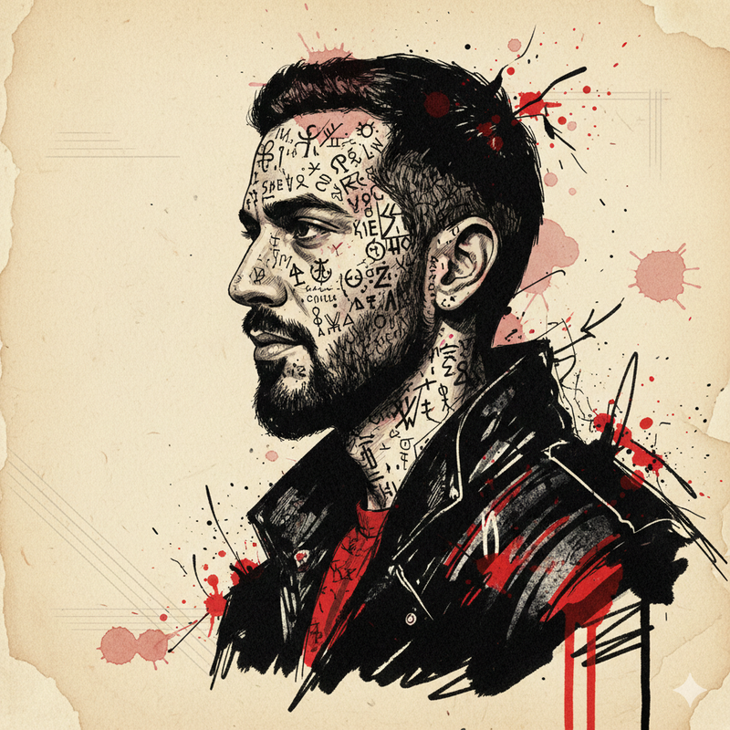 Mixed Media Identity Portrait