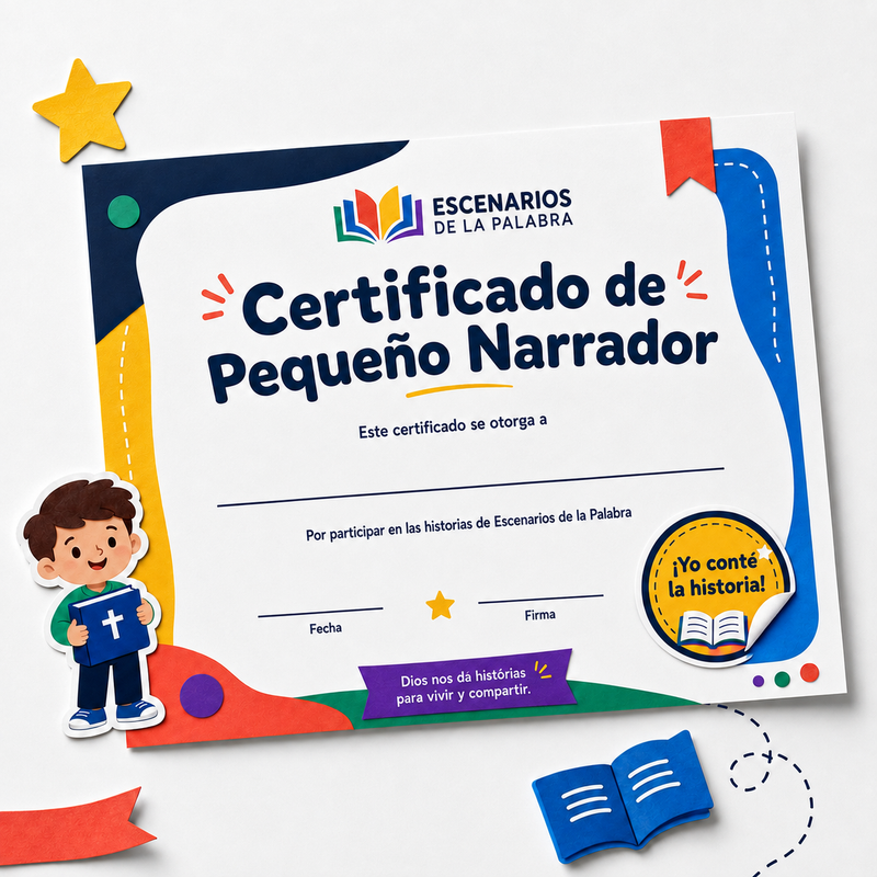 Certificado Pequeño Narrador