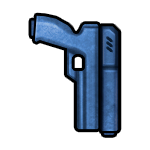 TCM Arcade Gun Blue Side