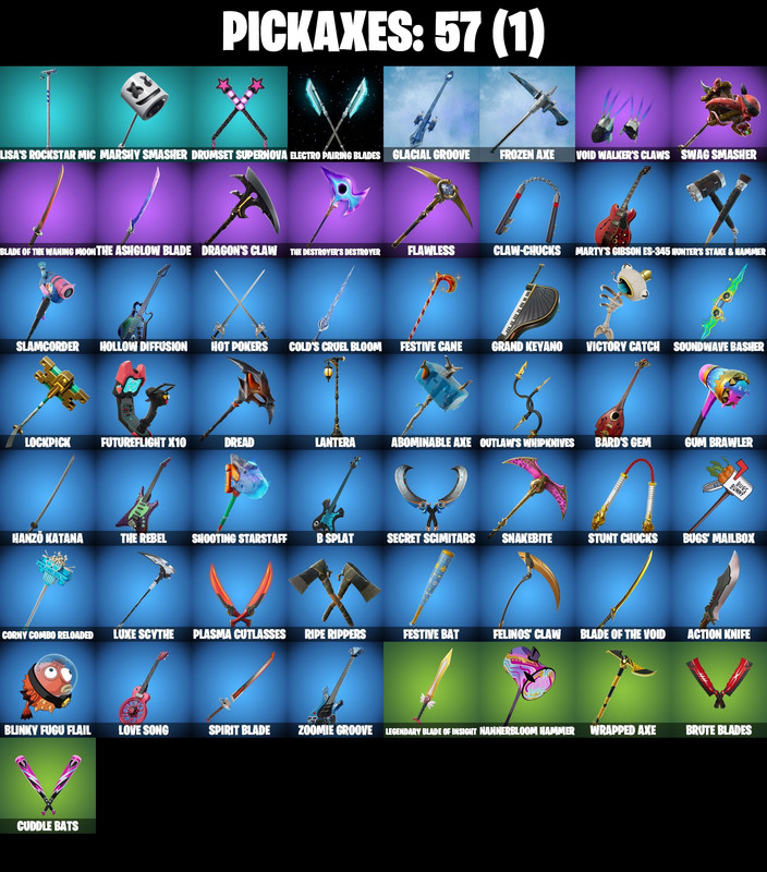 pickaxes comp