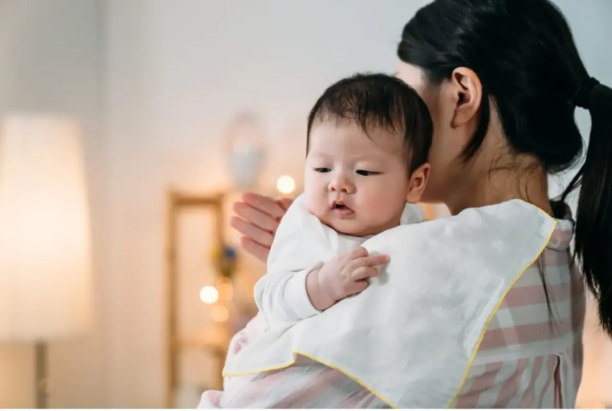 How to burp a baby