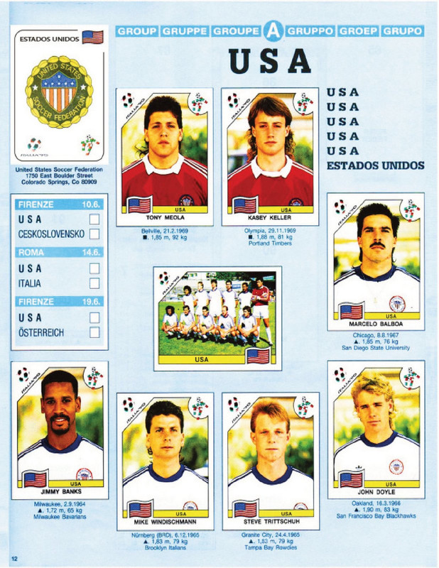 Album Panini Italia 1990-14