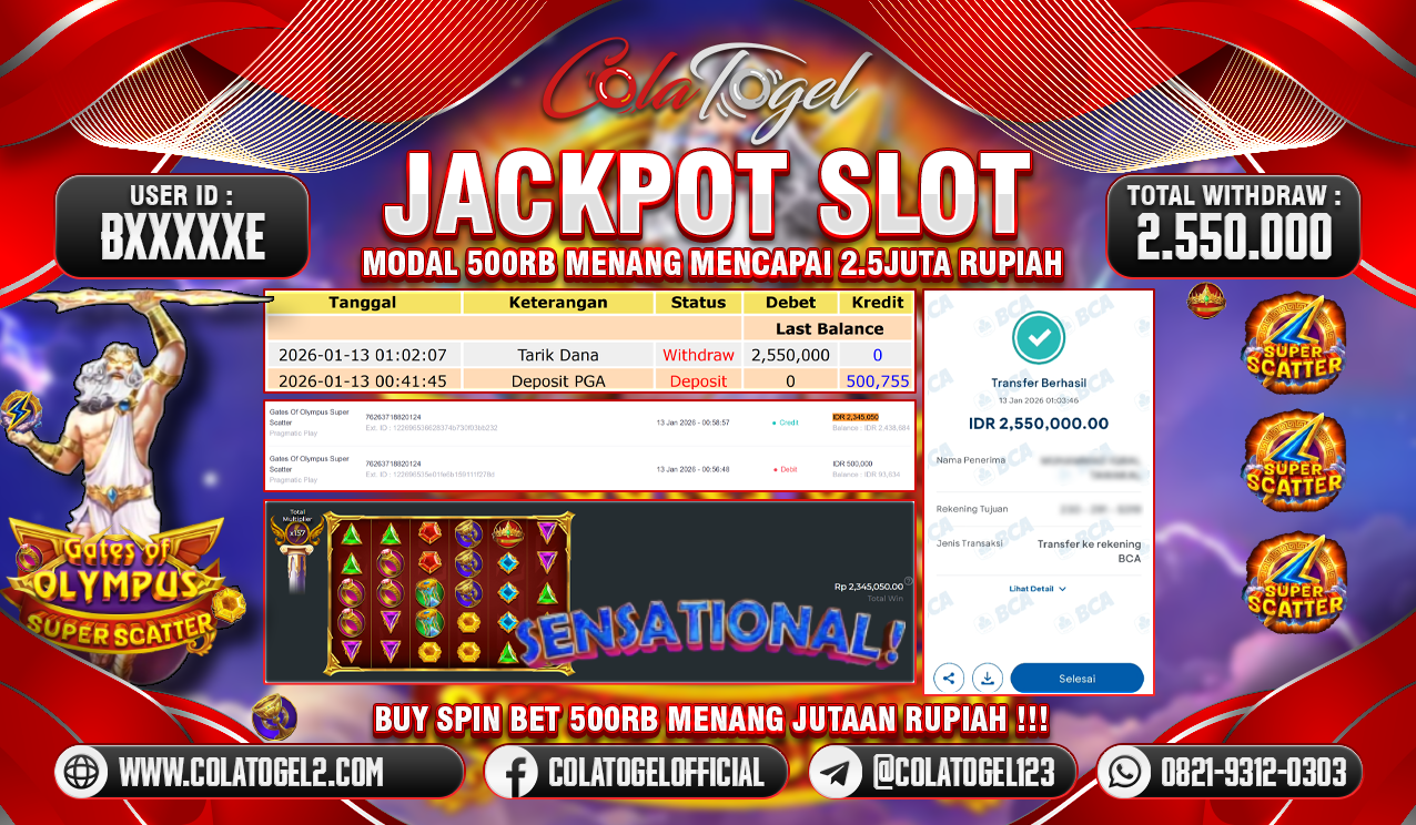 JACKPOT SLOT GACOR!!